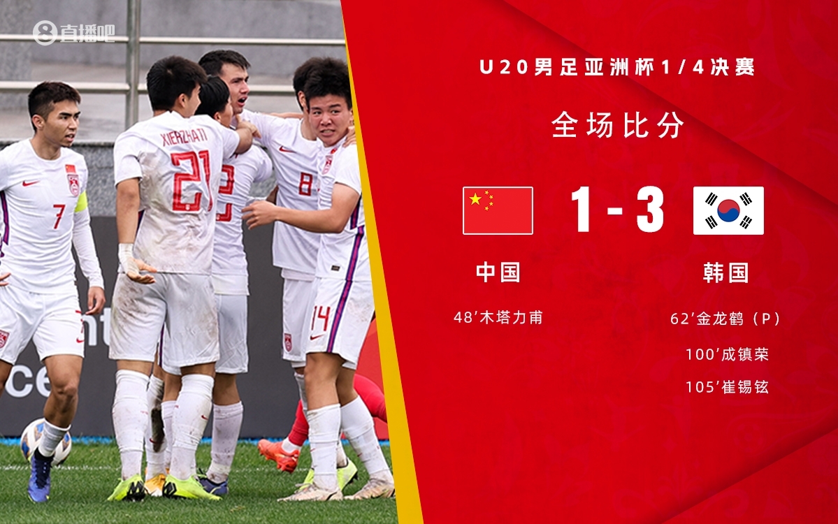 復(fù)仇！U22國(guó)足絕殺復(fù)仇韓國(guó)，2年前U20亞洲杯加時(shí)憾負(fù)無(wú)緣世青賽
